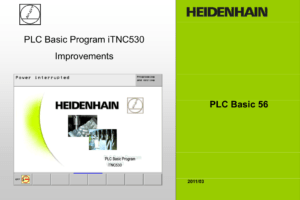 海德汉ITNC530 PLC基本程序软件包 Basic_program_itnc530_v56_en
